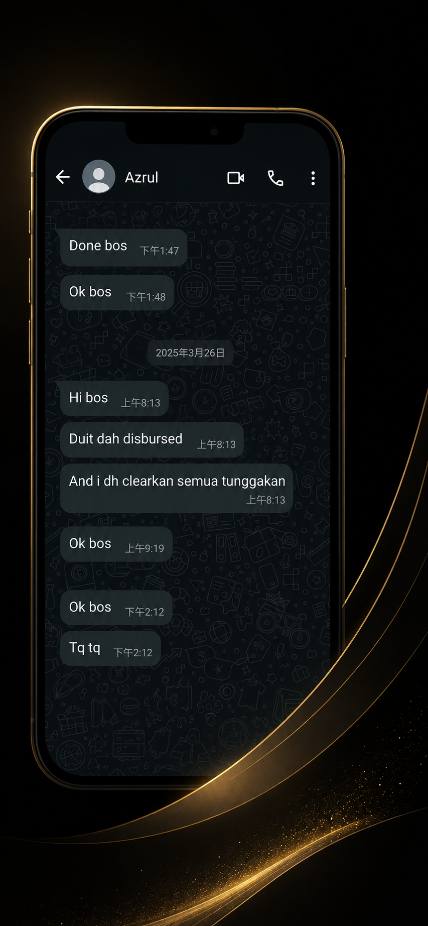 Azrul · 放款后清理拖欠